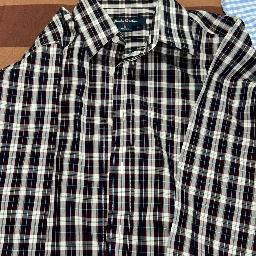 Brooks brothers boys dress button down shirt lot size medium 10/12